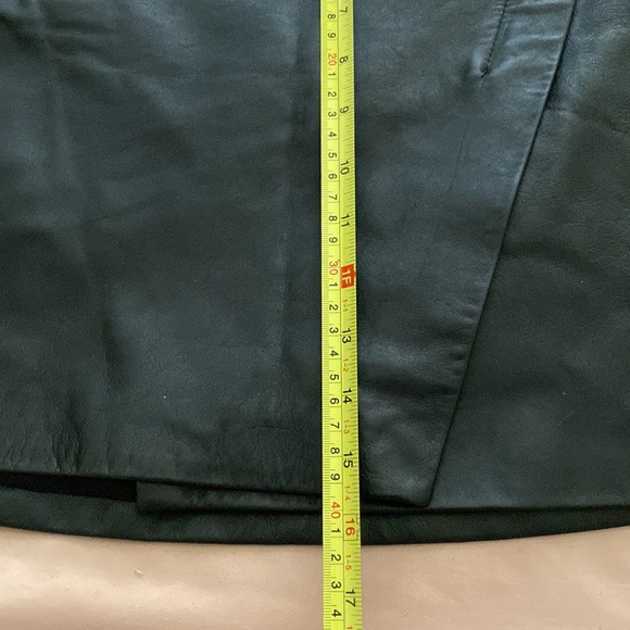 MARKOO, Black Leather Skirt - Picture 8 of 10